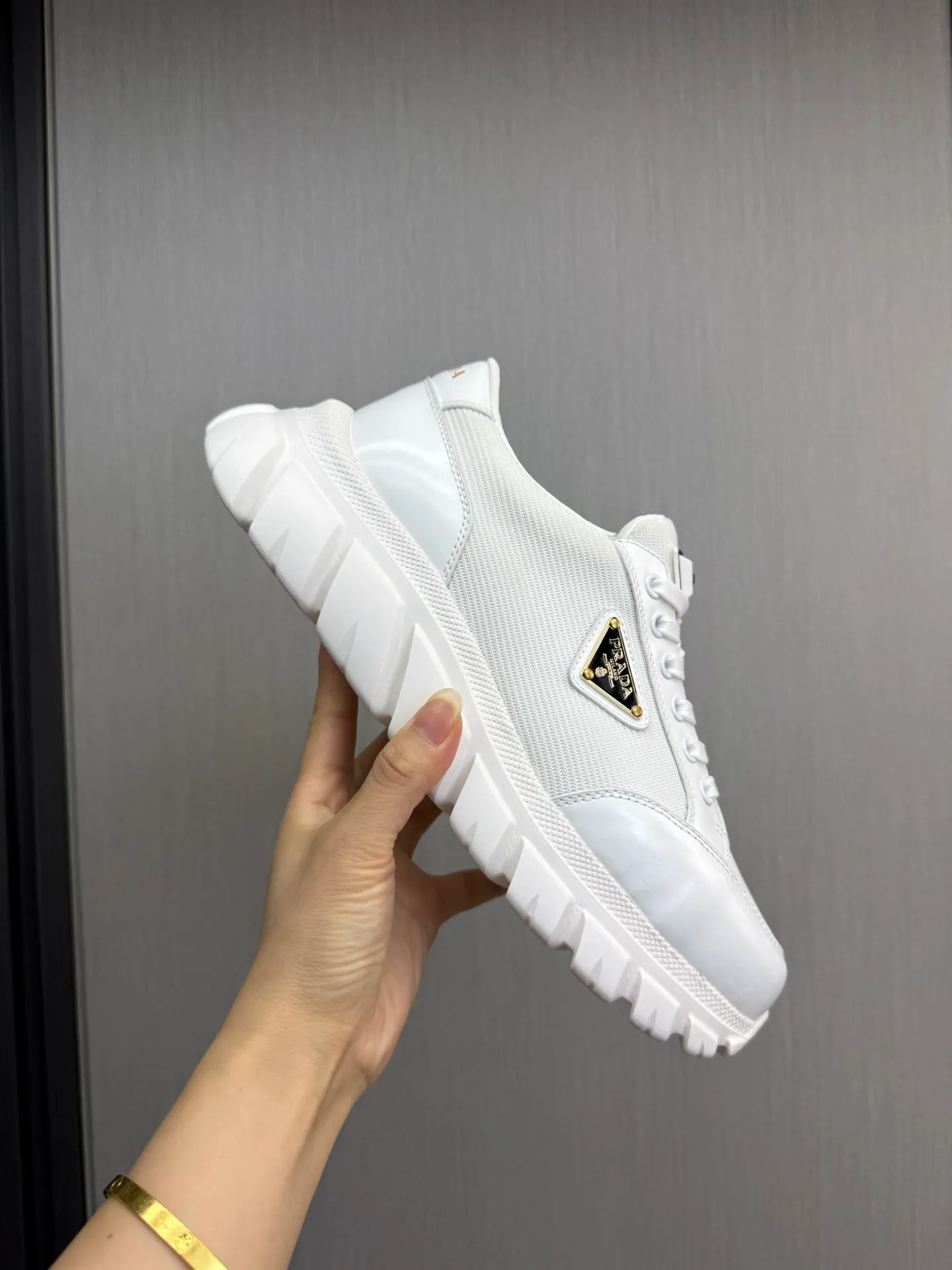 Men's shoes 💰580💰 [PRADA] Popular men's shoes shipped 👏Official website synchronization ⬆️Original cowhide fabric + cowhide lining, 1⃣️:1⃣️reproduction, original sole, 38-45 (45. Customized, non-refundable)